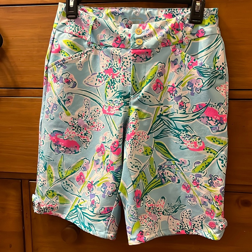 Lilly Pulitzer Bermuda golf shorts